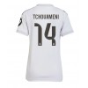 Damen Fußballbekleidung Real Madrid Aurelien Tchouameni #14 Heimtrikot 2025-26 Kurzarm